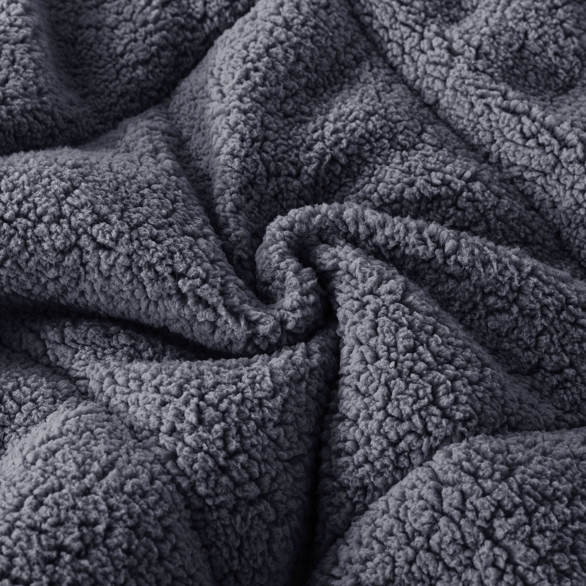 Kasen Reversible Plush Sherpa Comforter