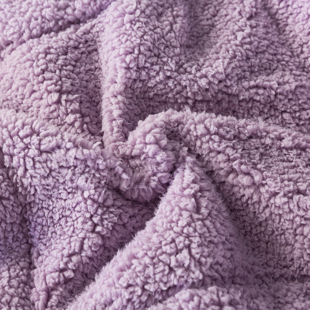 Kasen Reversible Plush Sherpa Comforter