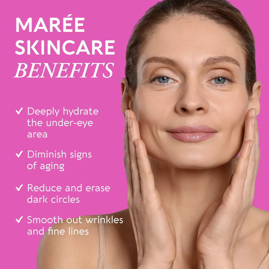 Collagen and Hyaluronic Eye Patches for Puffy or Dark Undereyes