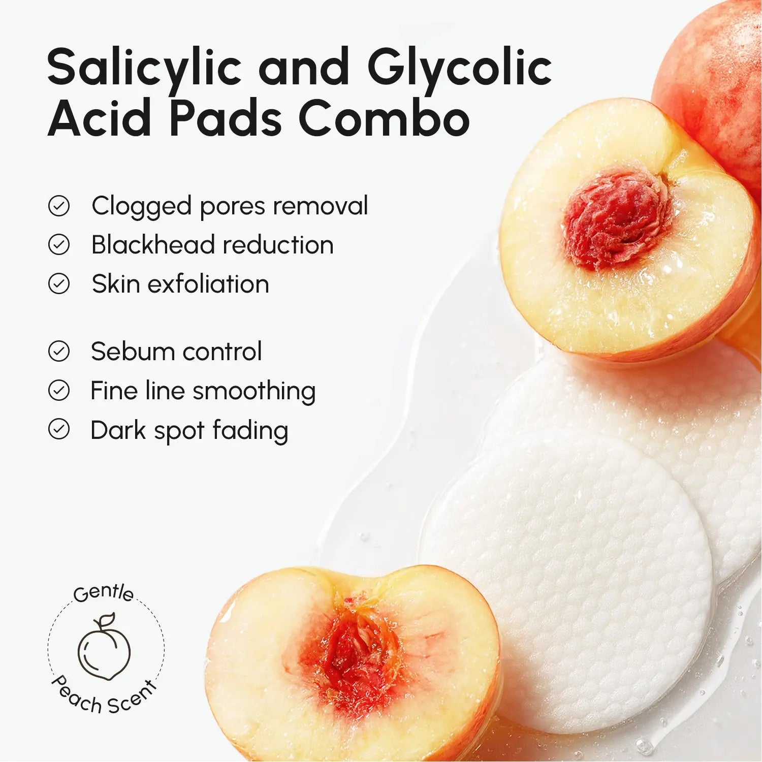 Glycolic & Salicylic Acid Toner Pads